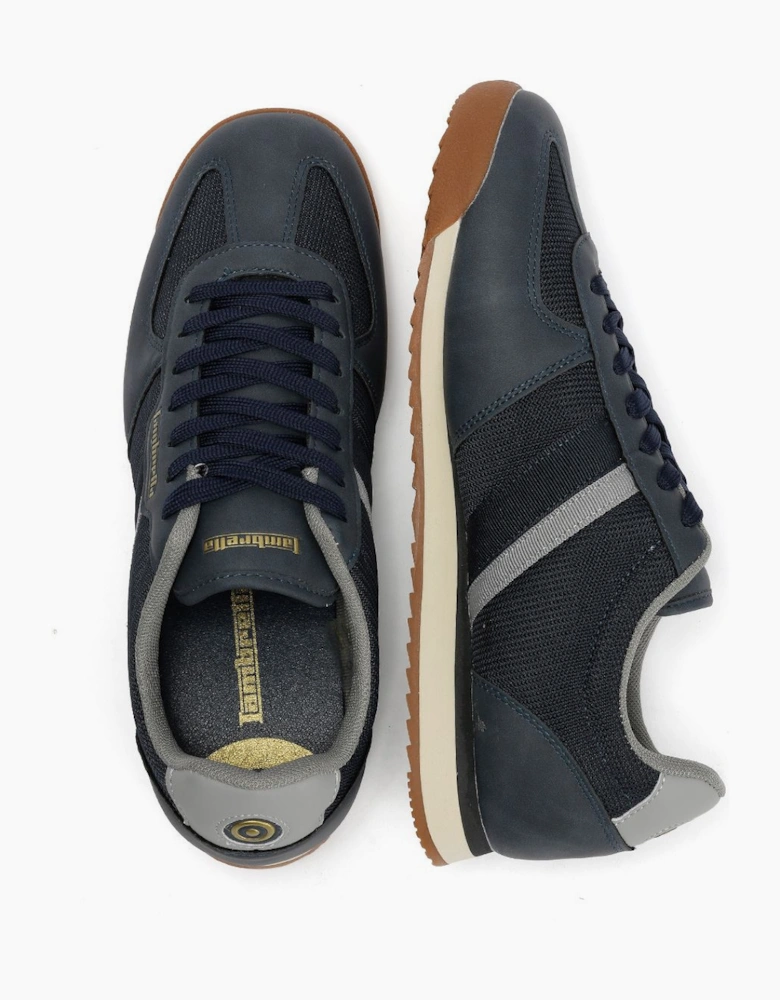 Lambretta Diego Men's Navy/Charcoal Trainers