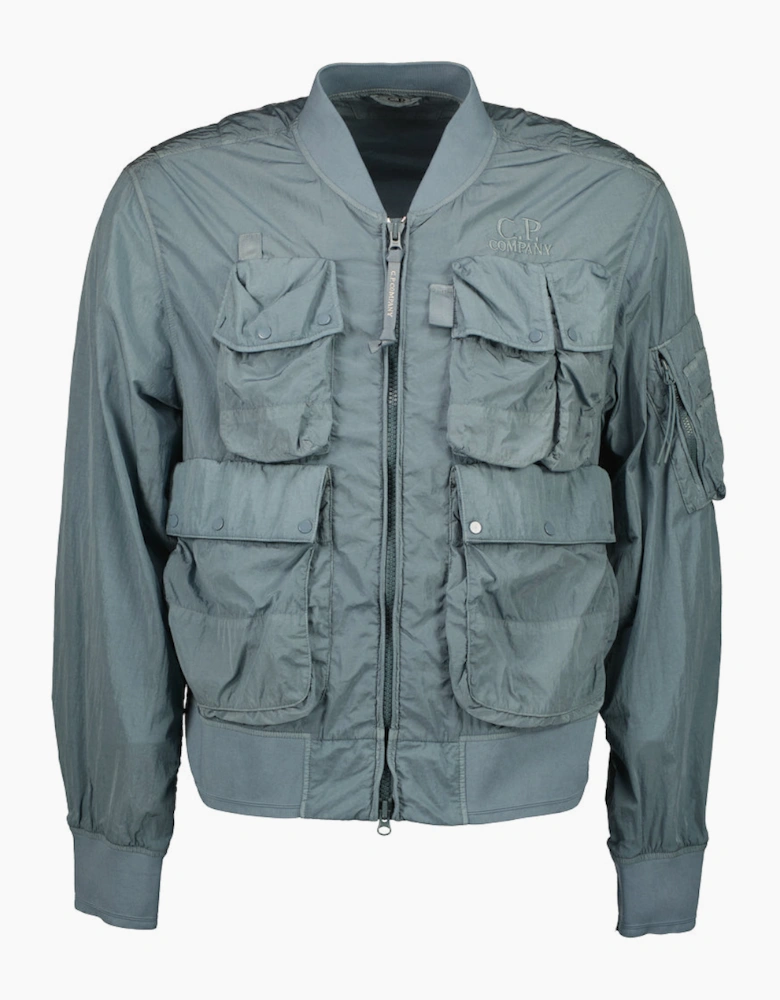 Chrome-R Multi-Pocket Bomber Jacket