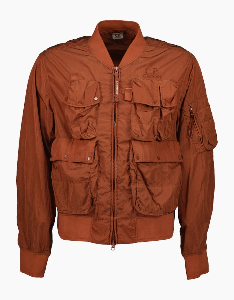 Chrome-R Multi-Pocket Bomber Jacket