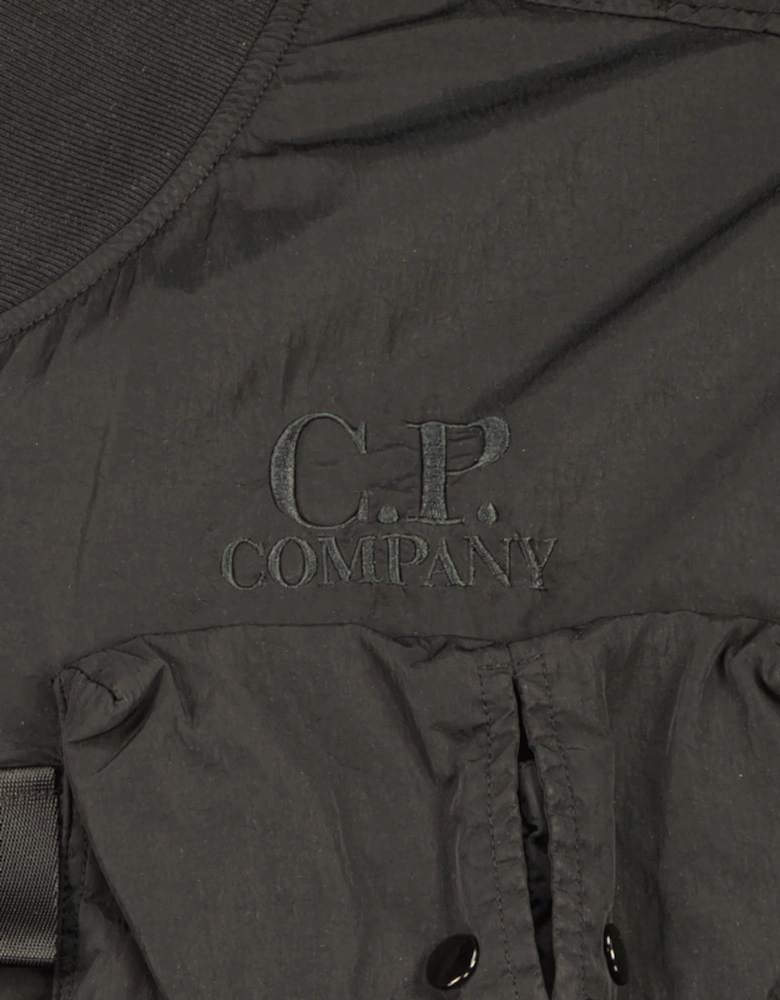 Chrome-R Multi-Pocket Bomber Jacket