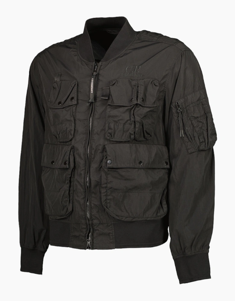 Chrome-R Multi-Pocket Bomber Jacket