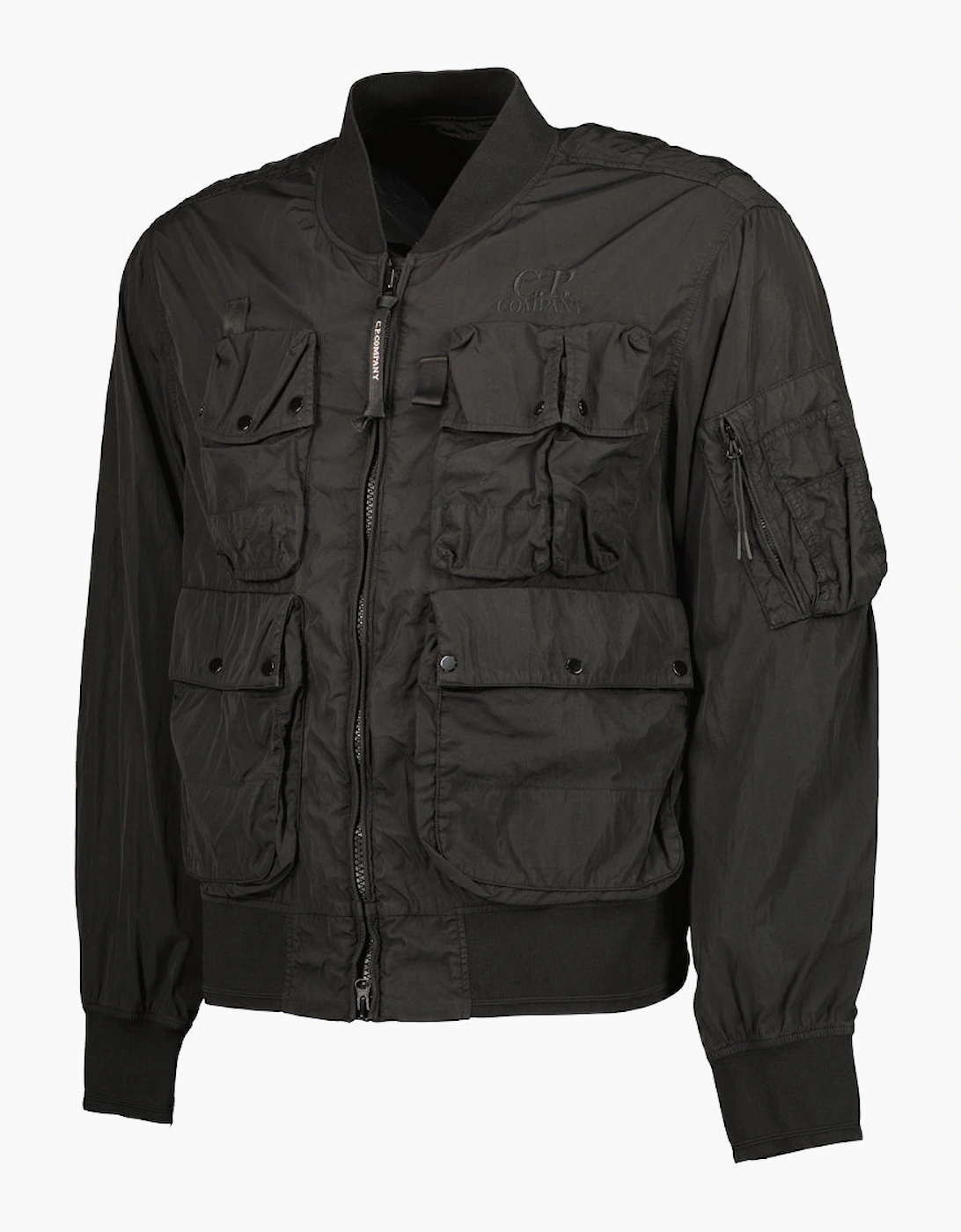 Chrome-R Multi-Pocket Bomber Jacket