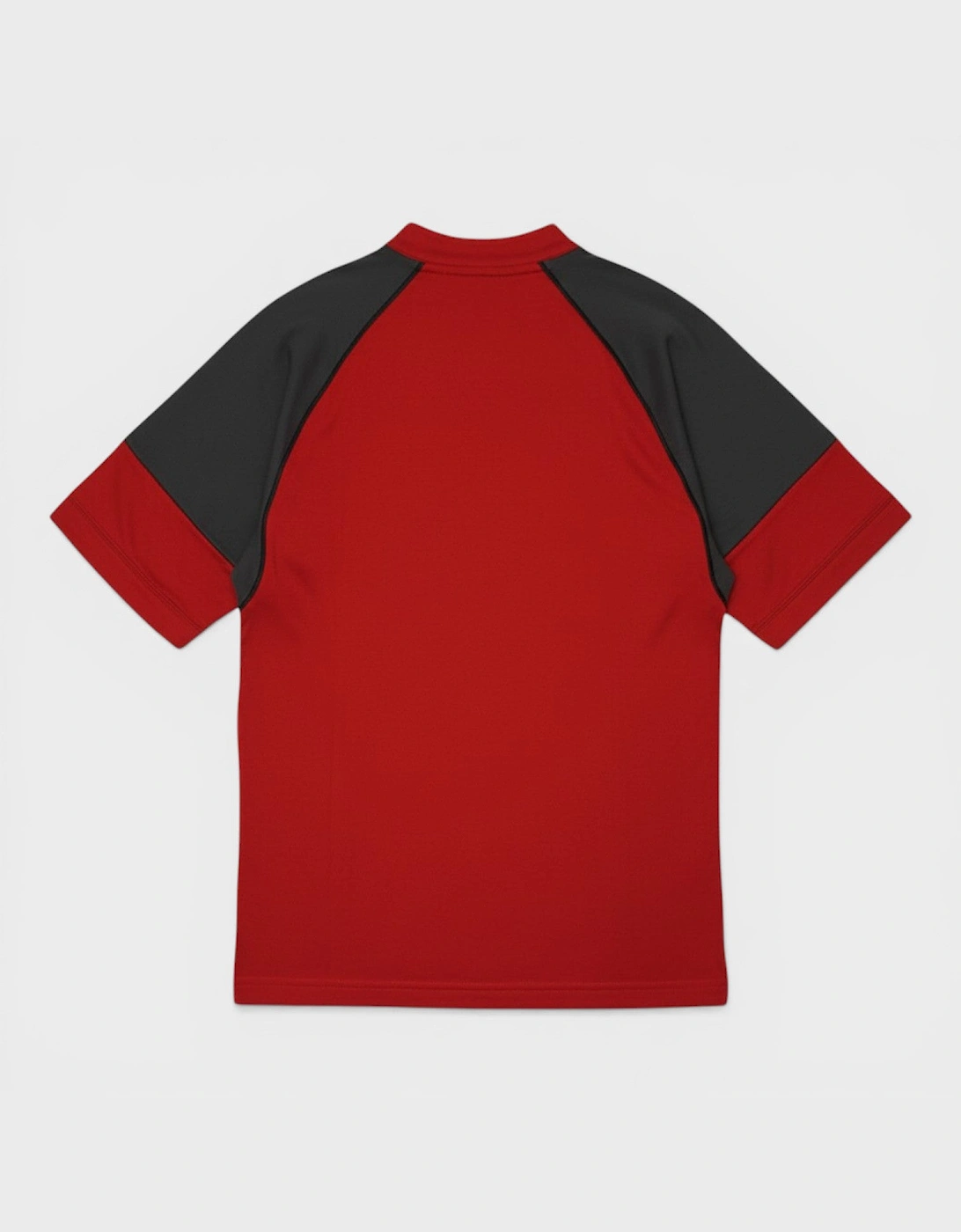 Agassi Zip Up T-Shirt Kids Red Black