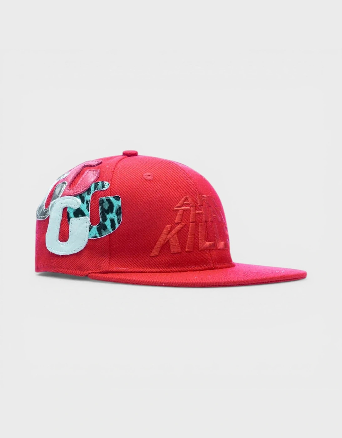 ATK G Patch Fitted Cap Red