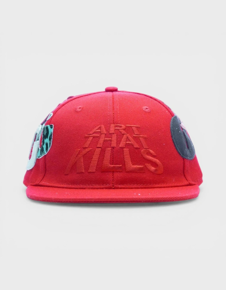 ATK G Patch Fitted Cap Red