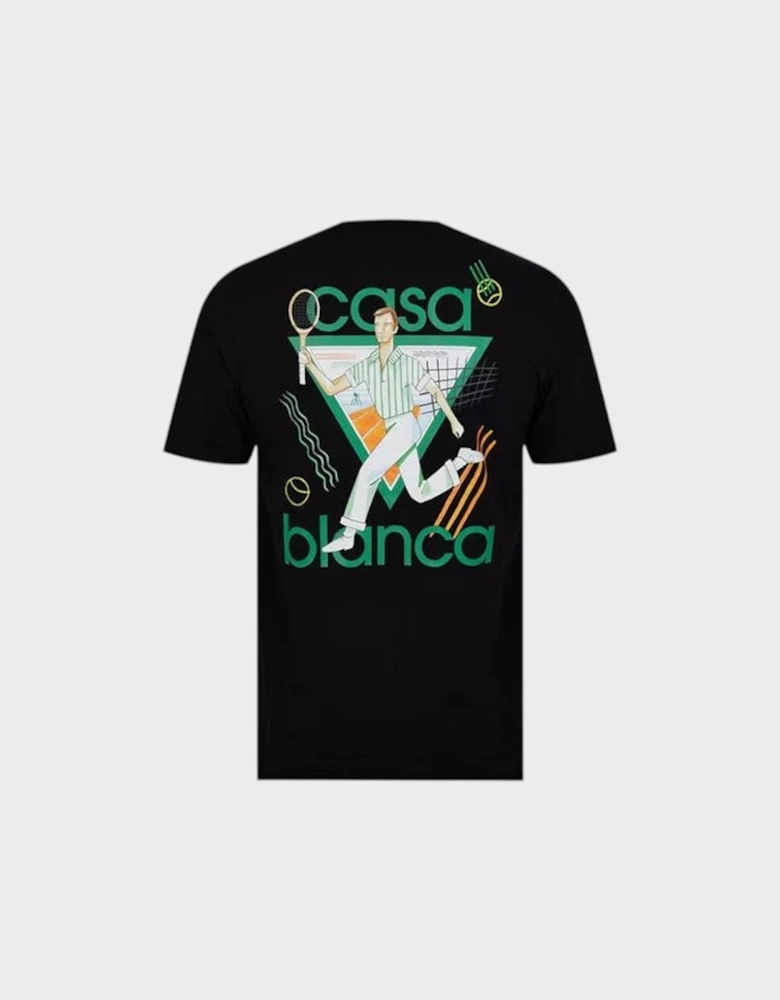 Printed T-Shirt Le Jeu Black