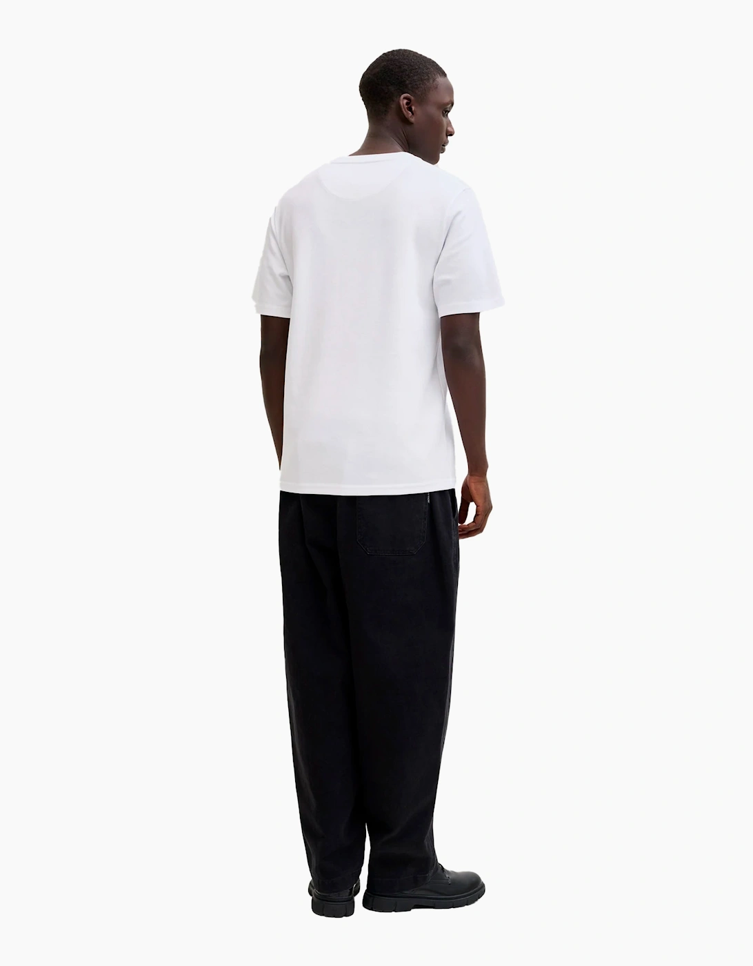 Jack & Jones JPRBLAETHAN SS Logo Tee WHITE