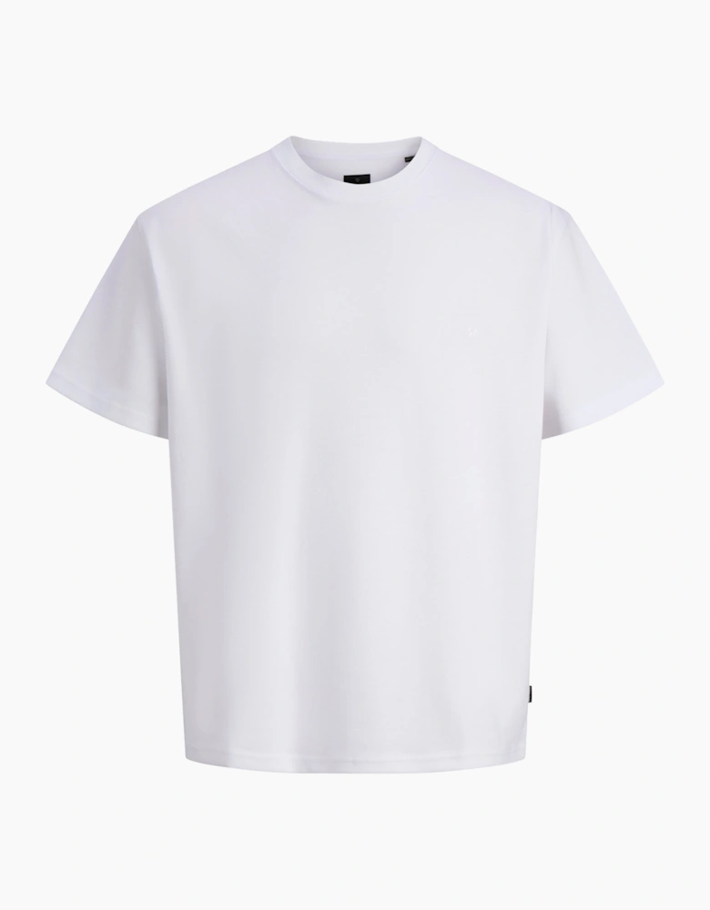 Jack & Jones JPRBLAETHAN SS Logo Tee WHITE