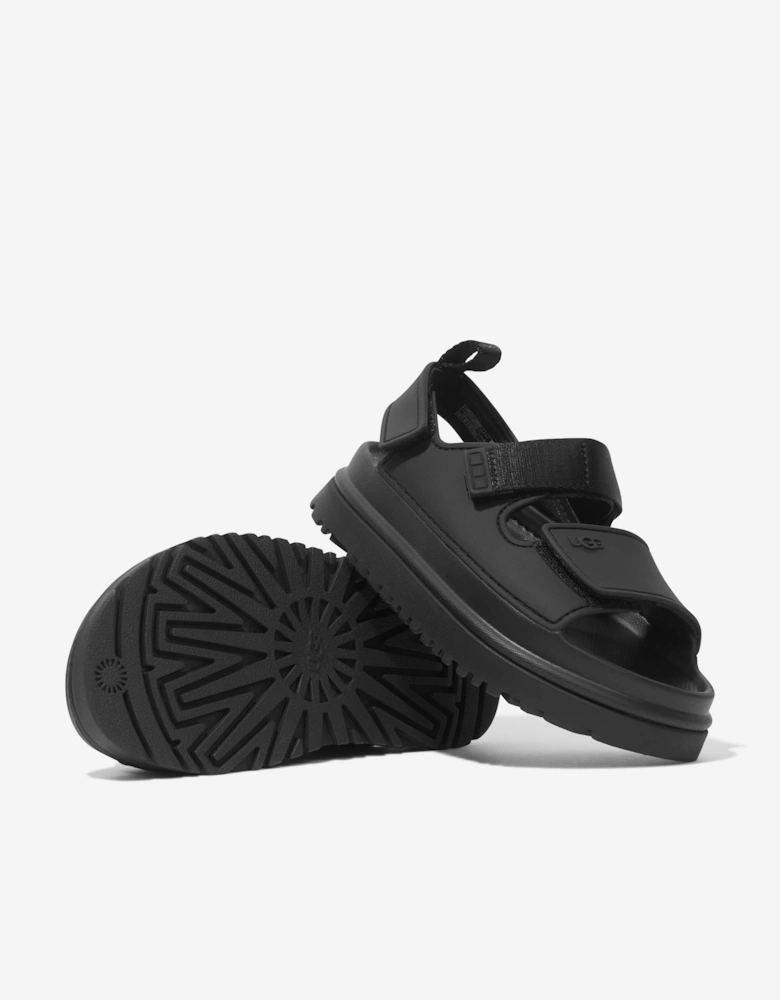 UGG Kids GoldenGlow Sandals in Black