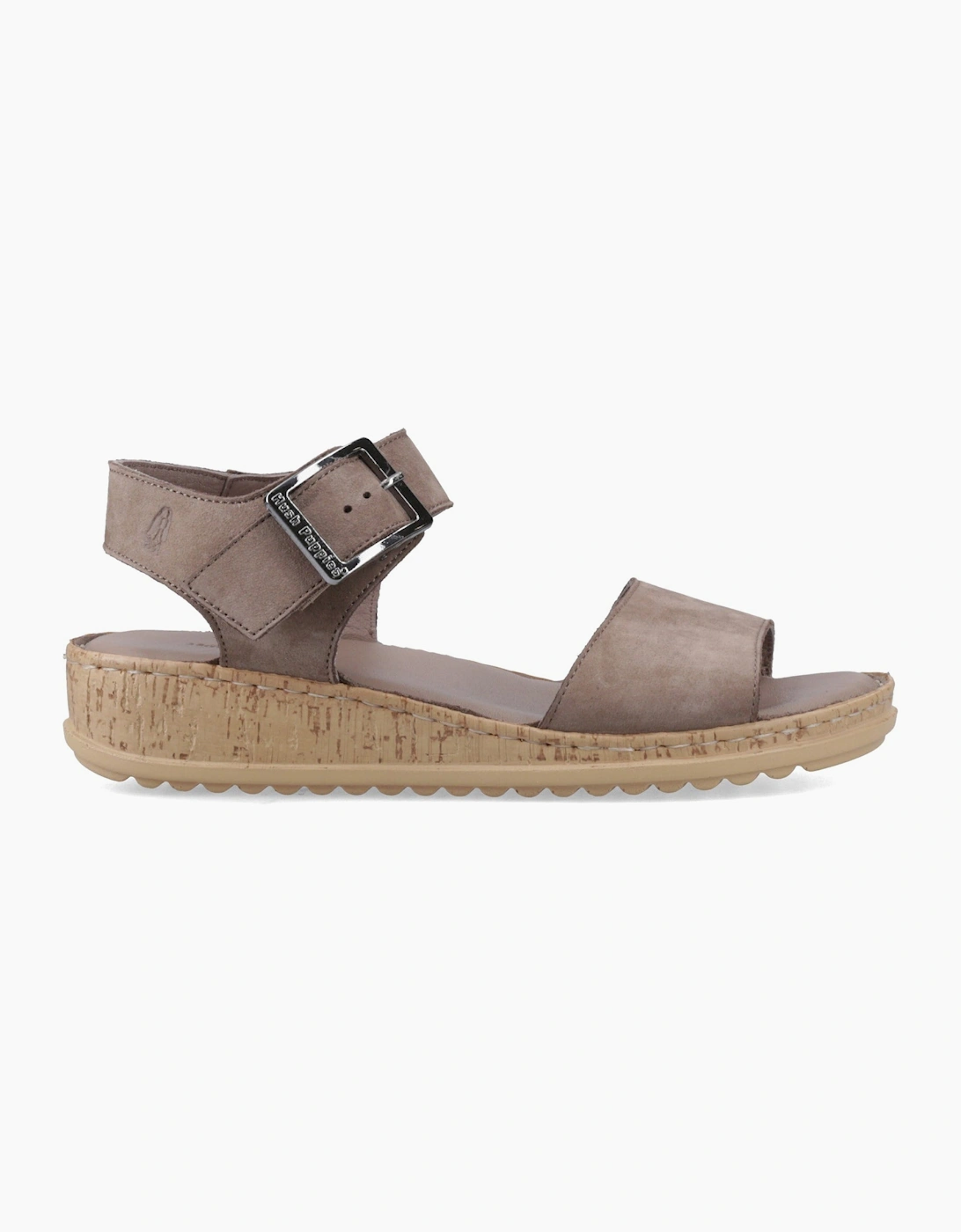 Hush Puppies ELLIE Womens Ankle Strap Sandals Grey, 6 of 5
