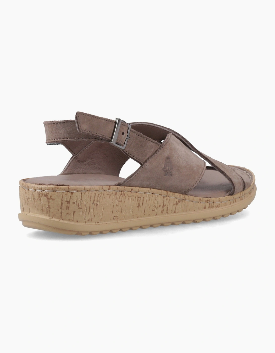 Hush Puppies ELENA Womens Cross Strap Sandals Grey