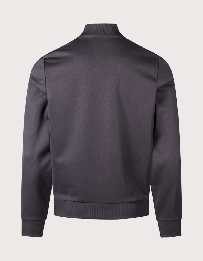 Regular Fit Geometric Track Jacket