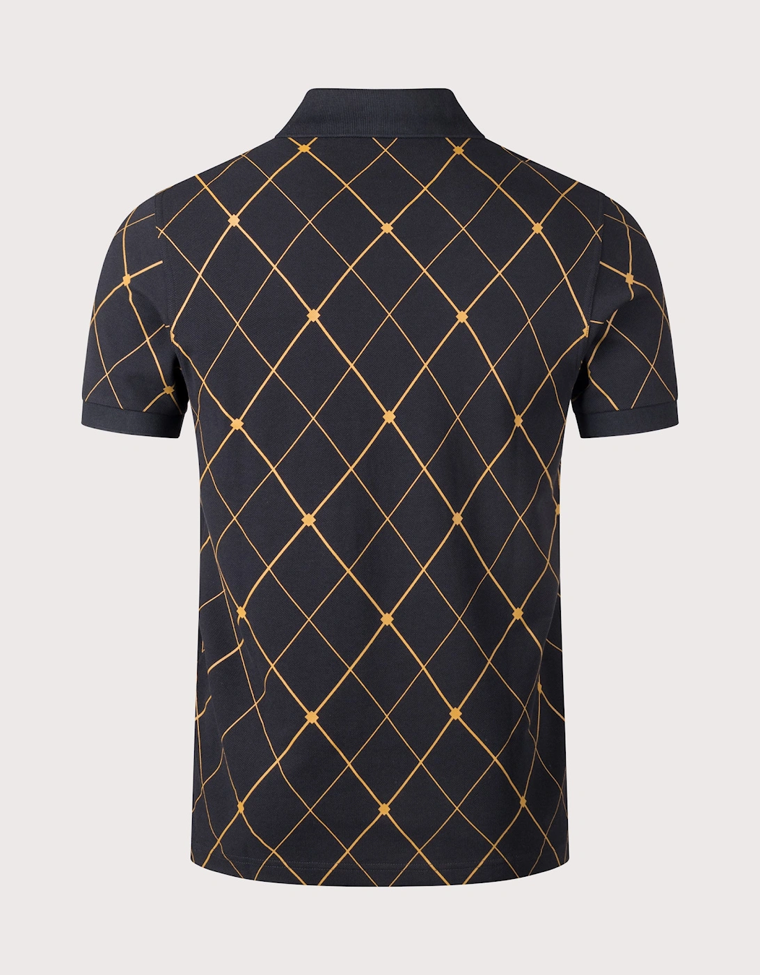 Regular Fit Argyle Print Fred Perry Shirt