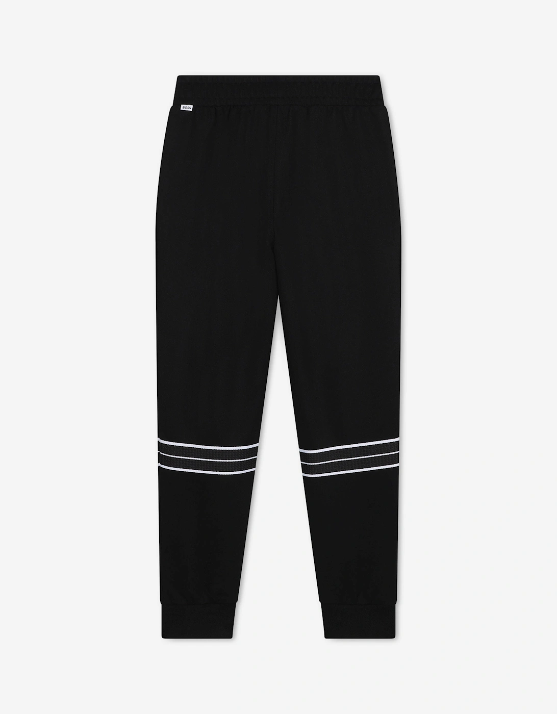 BOSS Boys Logo Joggers in Black