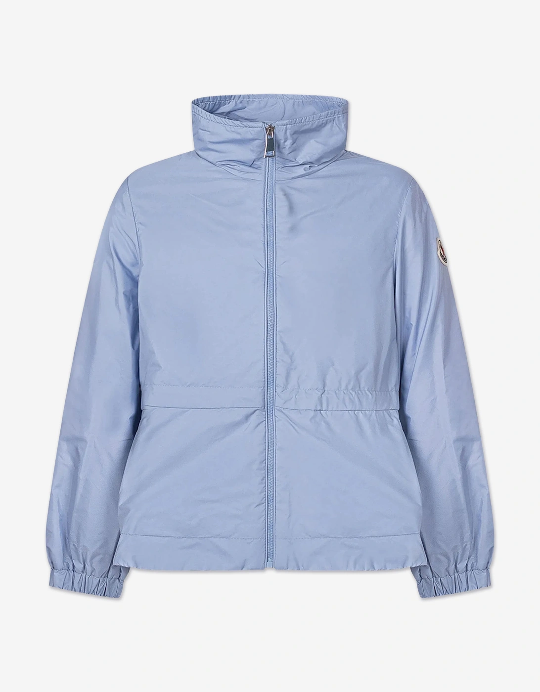 Moncler Enfant Girls Eduarda Jacket in Blue, 5 of 4