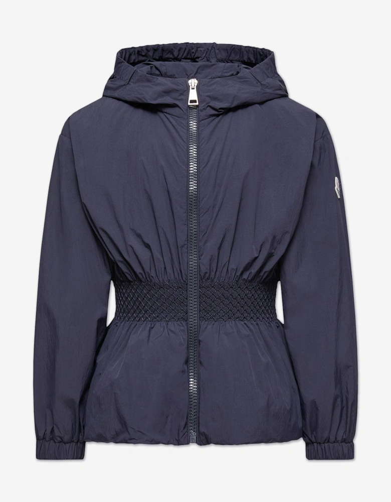 Moncler Enfant Girls Liriope Jacket in Navy