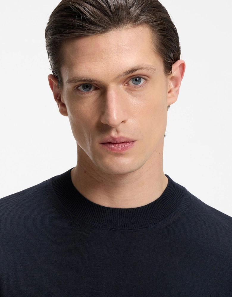 BOSS Black H Umauro Sweater 404 Dk Blue