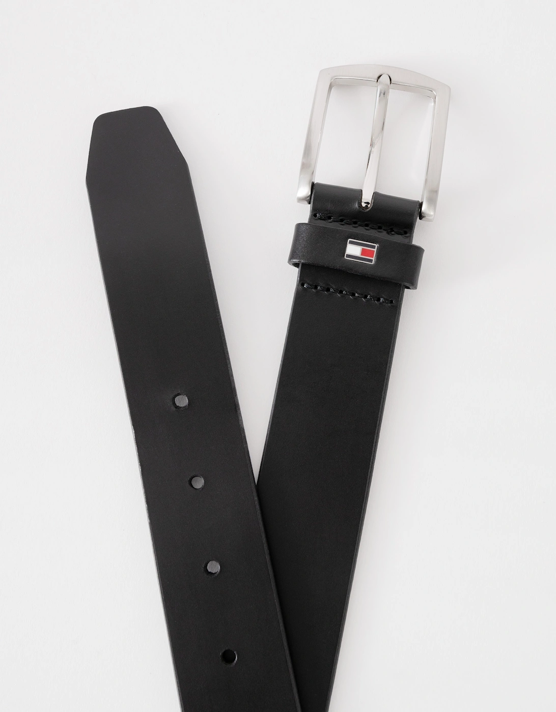 Tommy Hilfiger Denton Mens Belt 3.5cm - Black