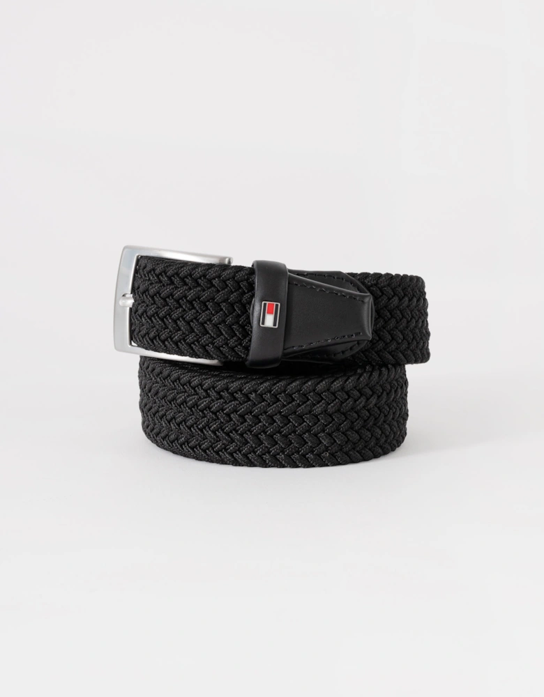 Tommy Hilfiger Adan Mens Belt 3.5cm - Black