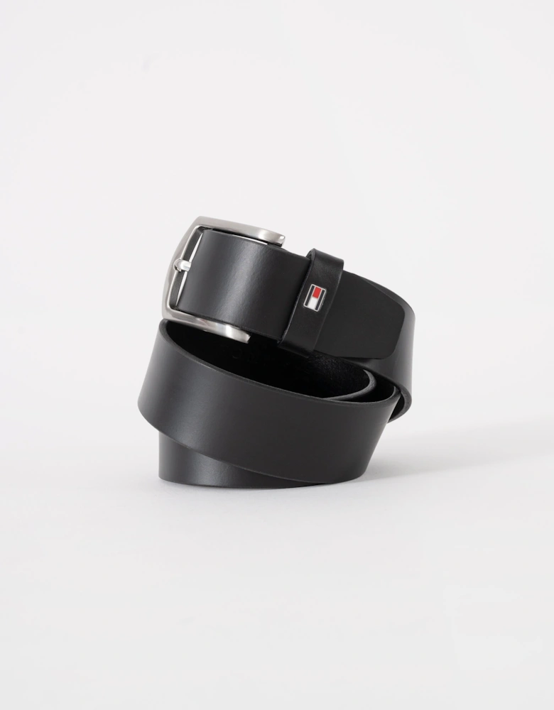 Tommy Hilfiger Denton Mens Belt 3.5cm - Black
