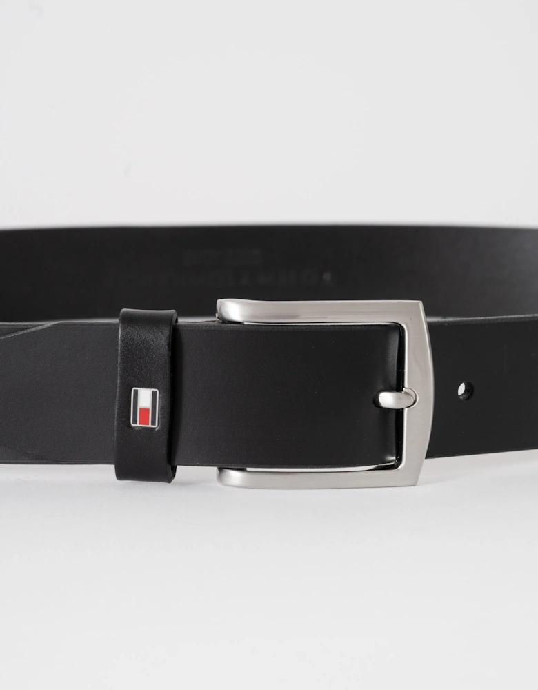 Tommy Hilfiger Denton Mens Belt 3.5cm - Black