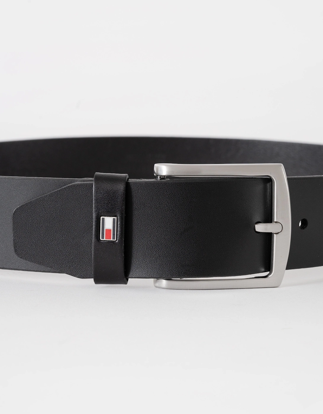 Tommy Hilfiger Denton Mens Belt 4cm - Black