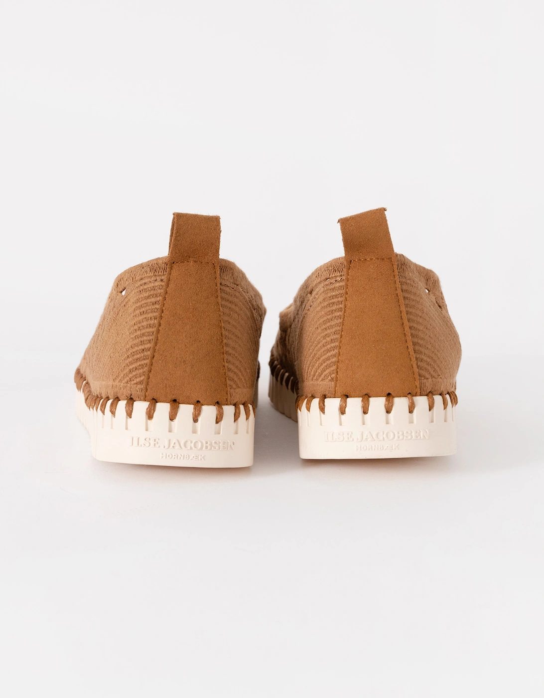Ilse Jacobsen Tulip Womens Ballerina Shoe - Cashew Pearled Ivory 236111
