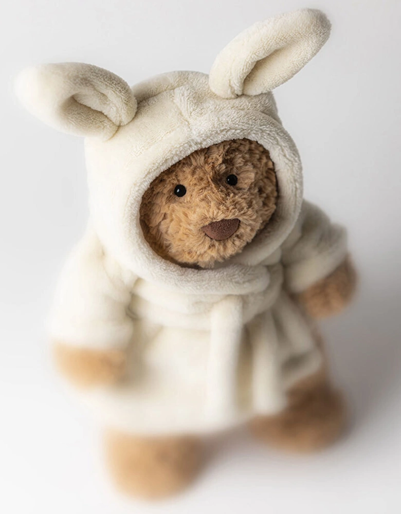 Jellycat Bartholomew Bear Bathrobe Outfit in Brown (26cm)
