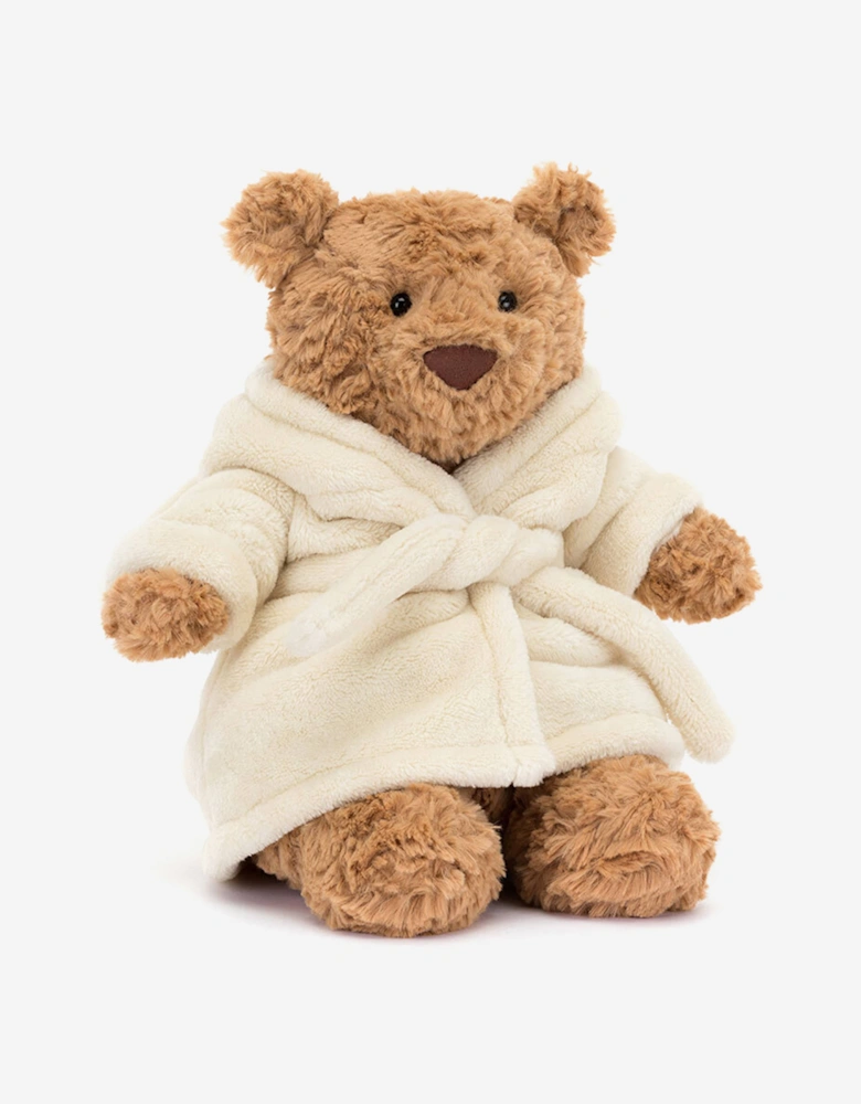 Jellycat Bartholomew Bear Bathrobe Outfit in Brown (26cm)