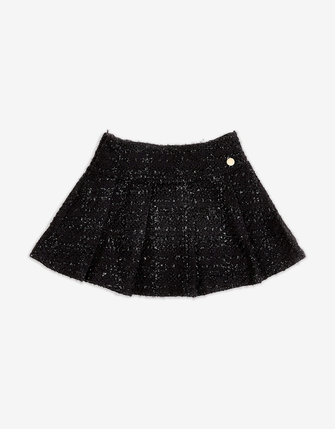 BCBG Girls Tweed Skort in Black, 6 of 5
