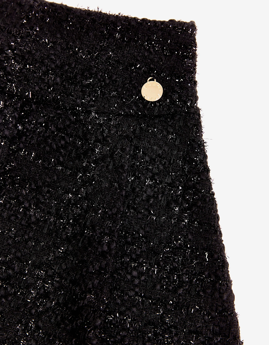 BCBG Girls Tweed Skort in Black