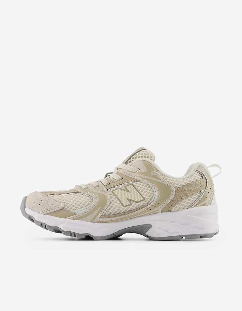 New Balance Kids 530 Bungee Lace Trainers in Beige