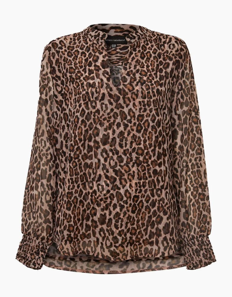 Leopard Print Blouse