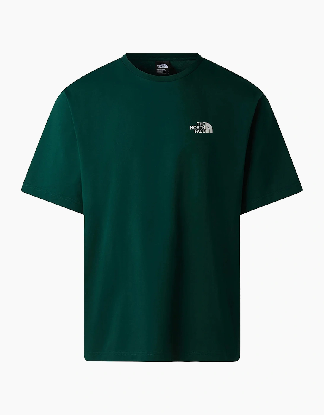 The North Face Mens T Shirts Mountain Sketch Print Short Sleeve Crew Neck Tee