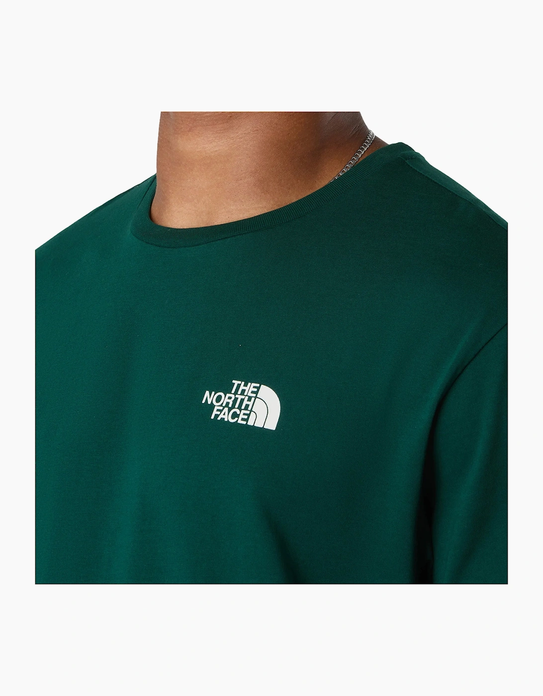 The North Face Mens T Shirts Mountain Sketch Print Short Sleeve Crew Neck Tee