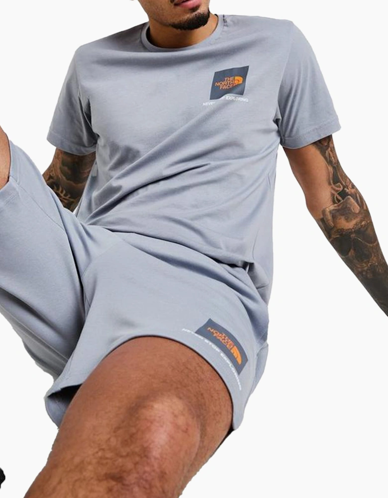 The North Face Mens Small Box Co Ords Set Shorts Short Sleeve T Shirts