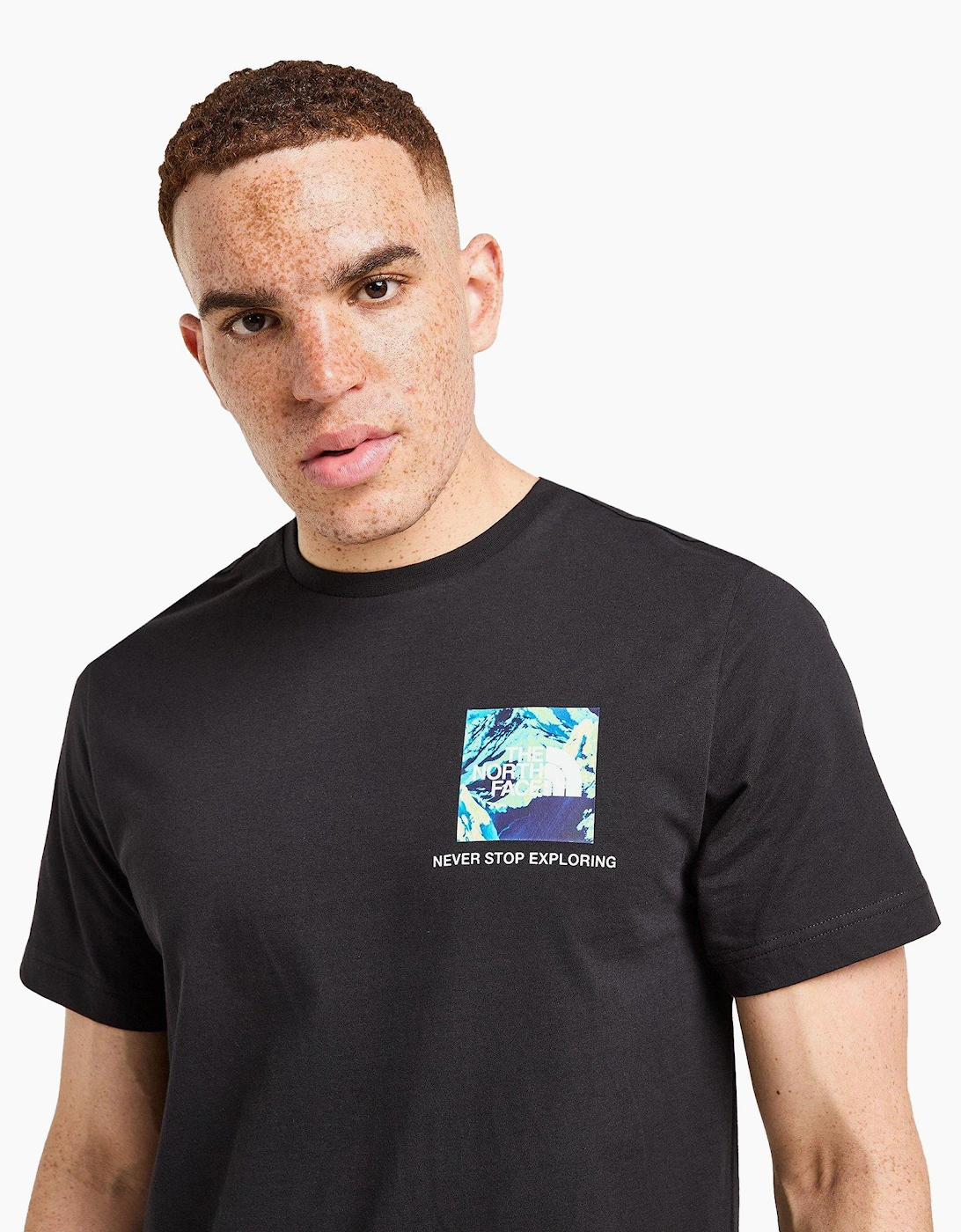 The North Face Heat Map Mens T Shirts Short Sleeve Crew Neck Tee