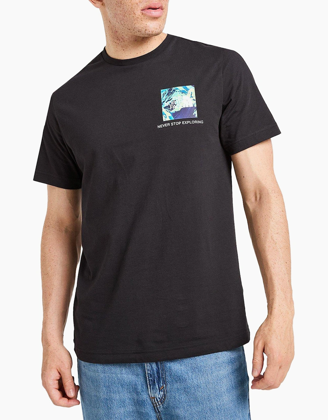 The North Face Heat Map Mens T Shirts Short Sleeve Crew Neck Tee