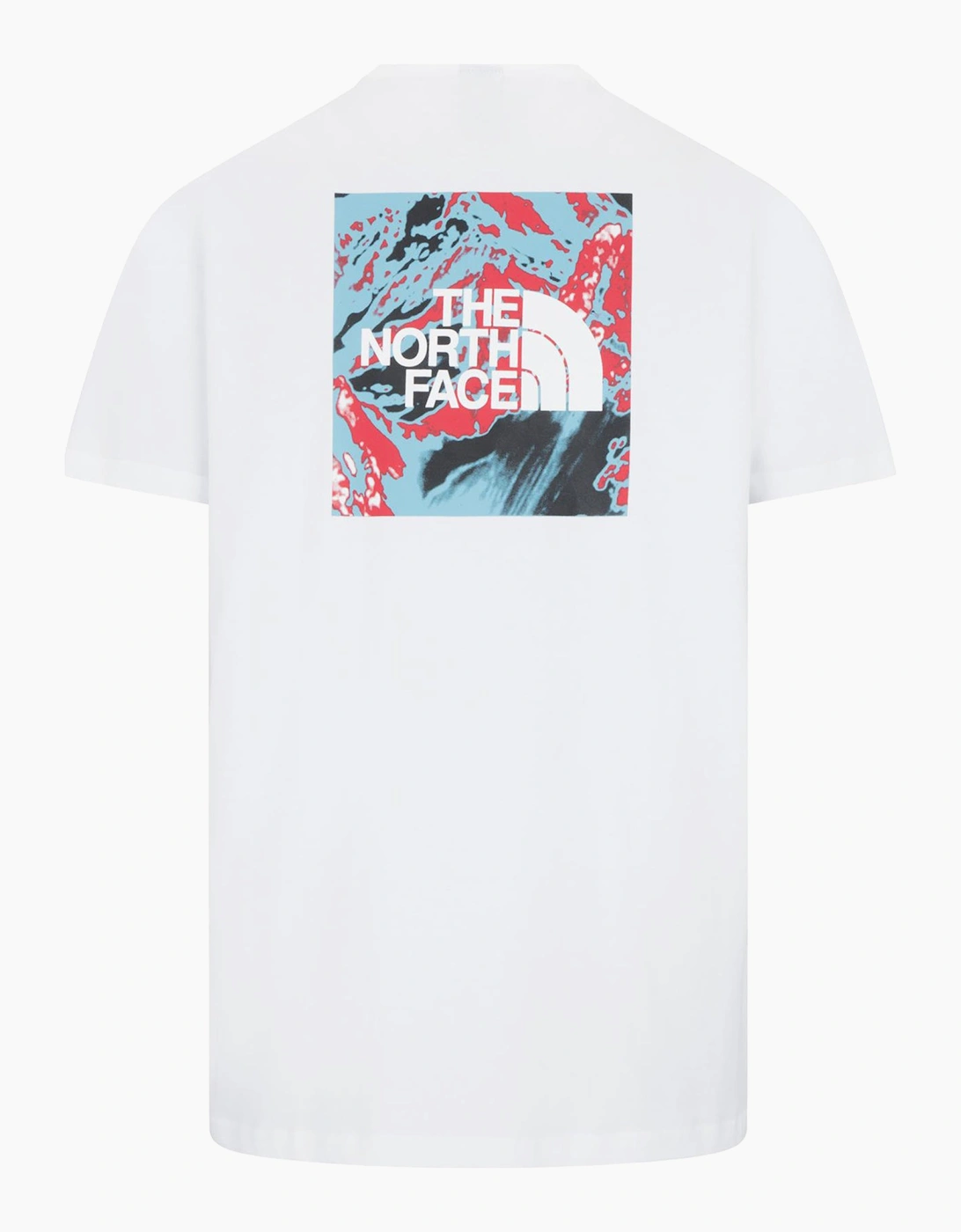 The North Face Men's The North Face Heat Map Mens T Shirts Short Sleeve Crew Neck Tee - White
