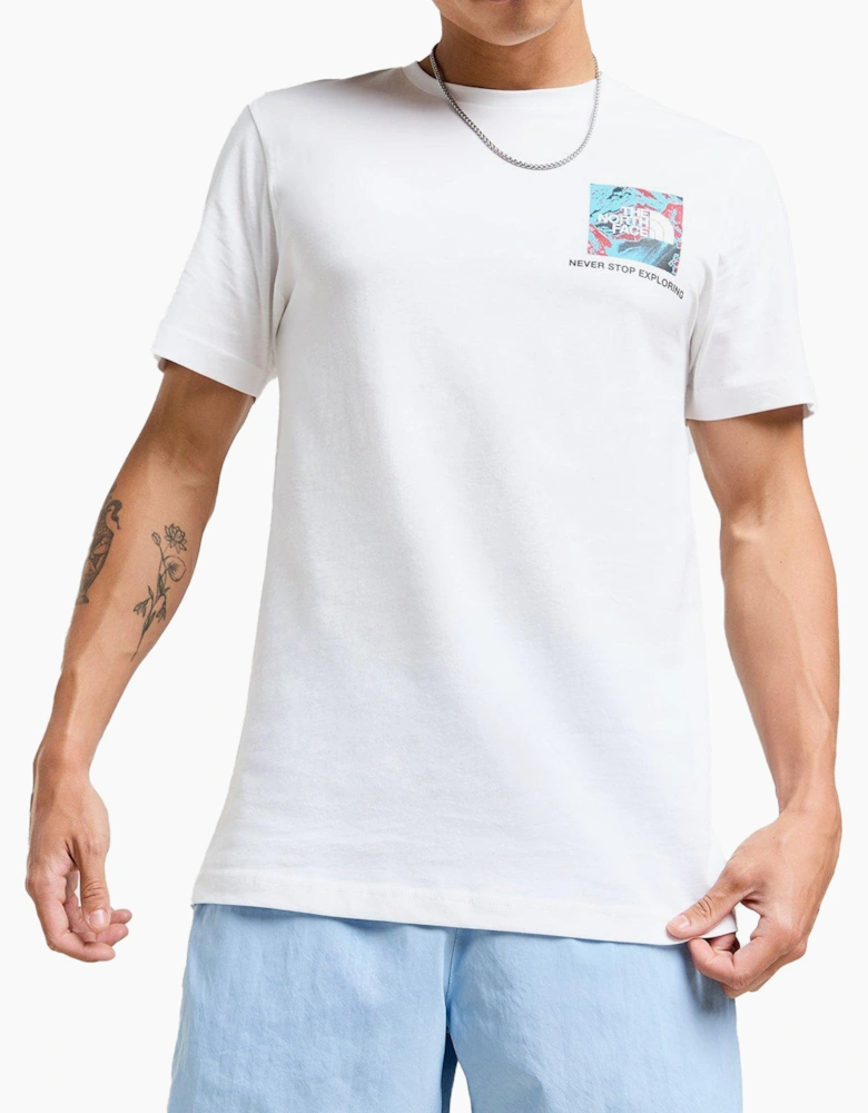 The North Face Heat Map Mens T Shirts Short Sleeve Crew Neck Tee