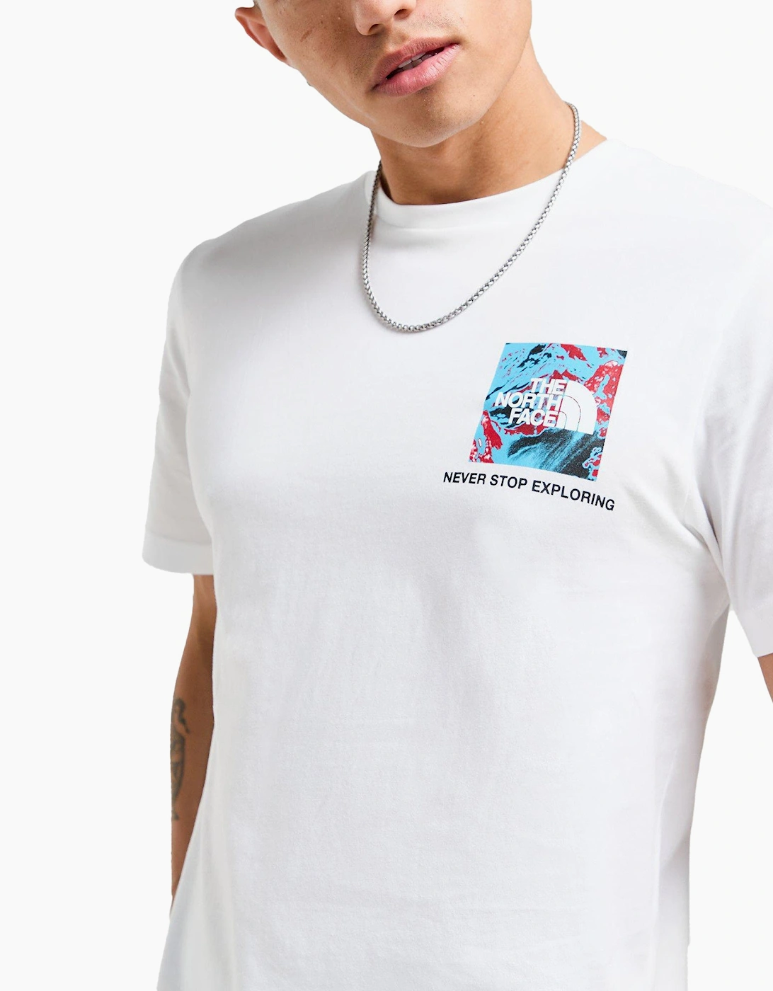 The North Face Heat Map Mens T Shirts Short Sleeve Crew Neck Tee