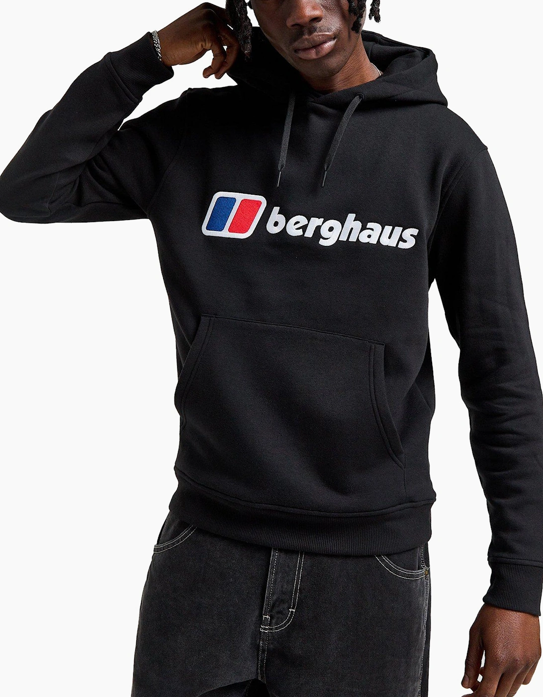 Berghaus Mens Hoodie Pullover Over The Head Colourway Logo Hoody AM