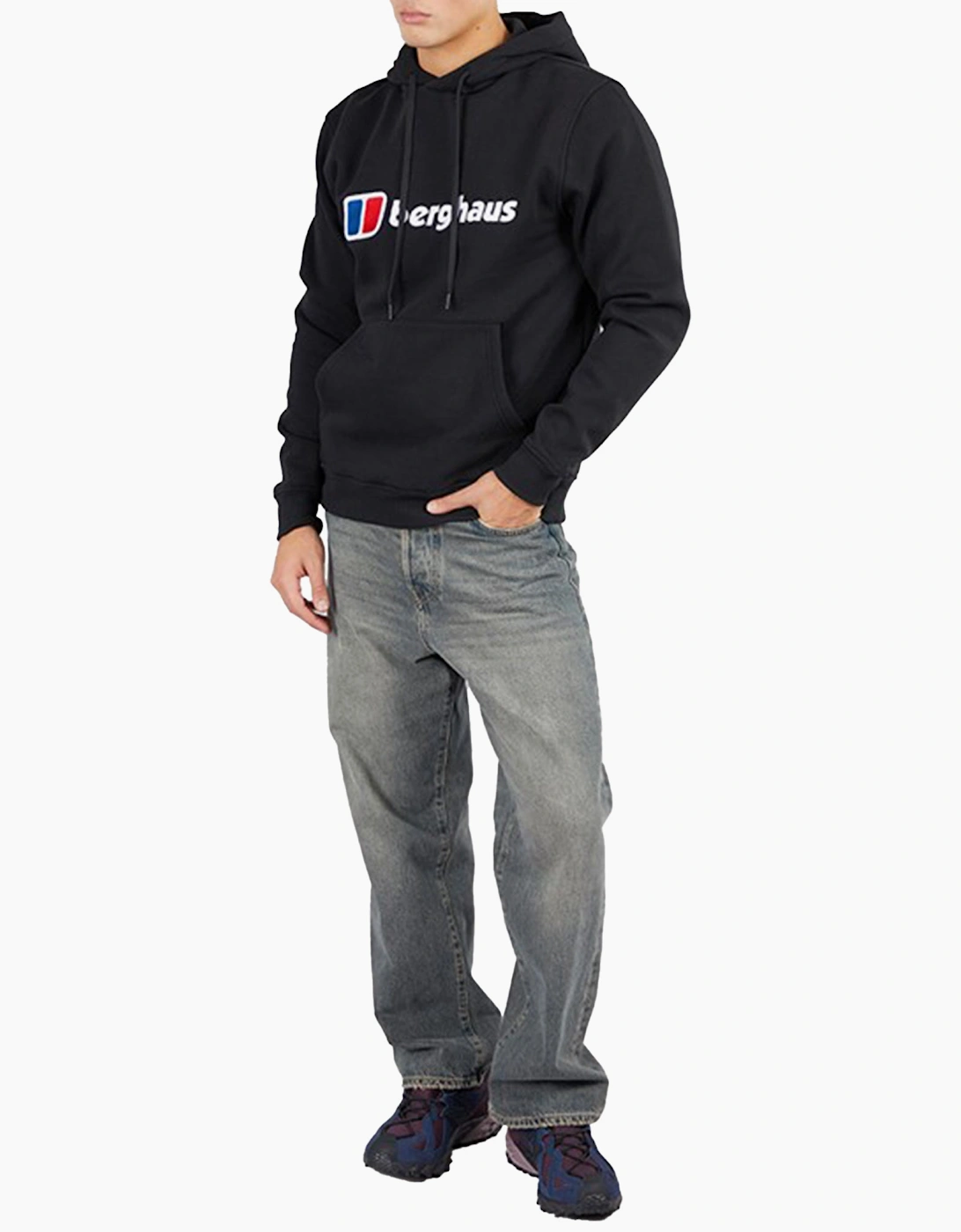 Berghaus Mens Hoodie Pullover Over The Head Colourway Logo Hoody AM