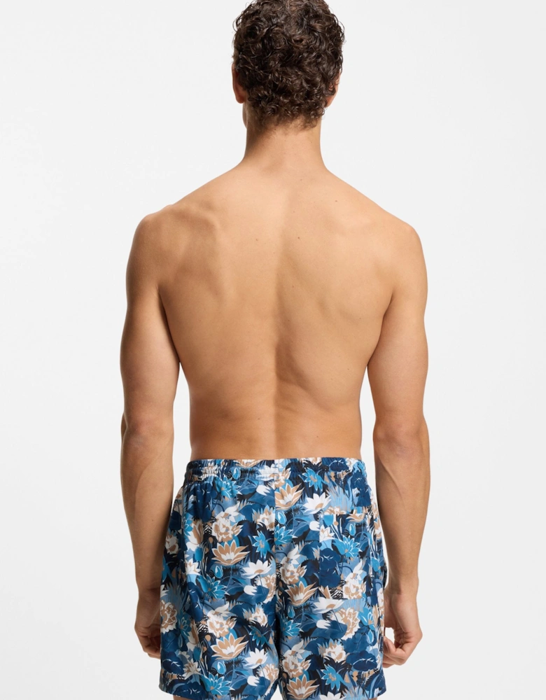 BOSS Black Piranha Swim Shorts S1-26 451 Light Pastel Blue