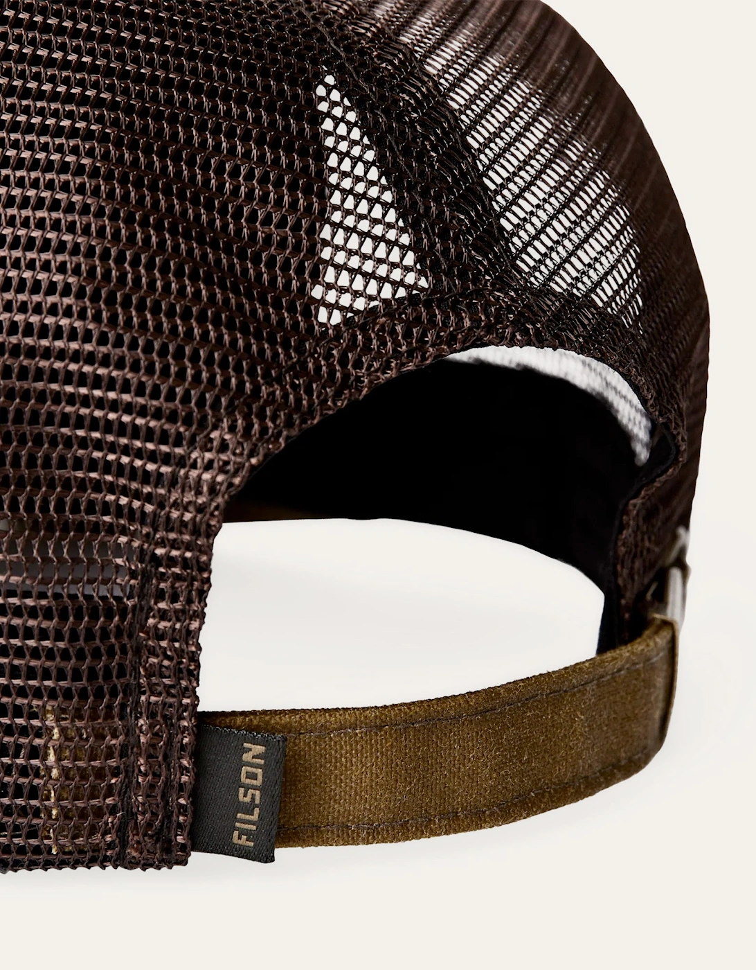 Filson Waxed Logger Mesh Cap