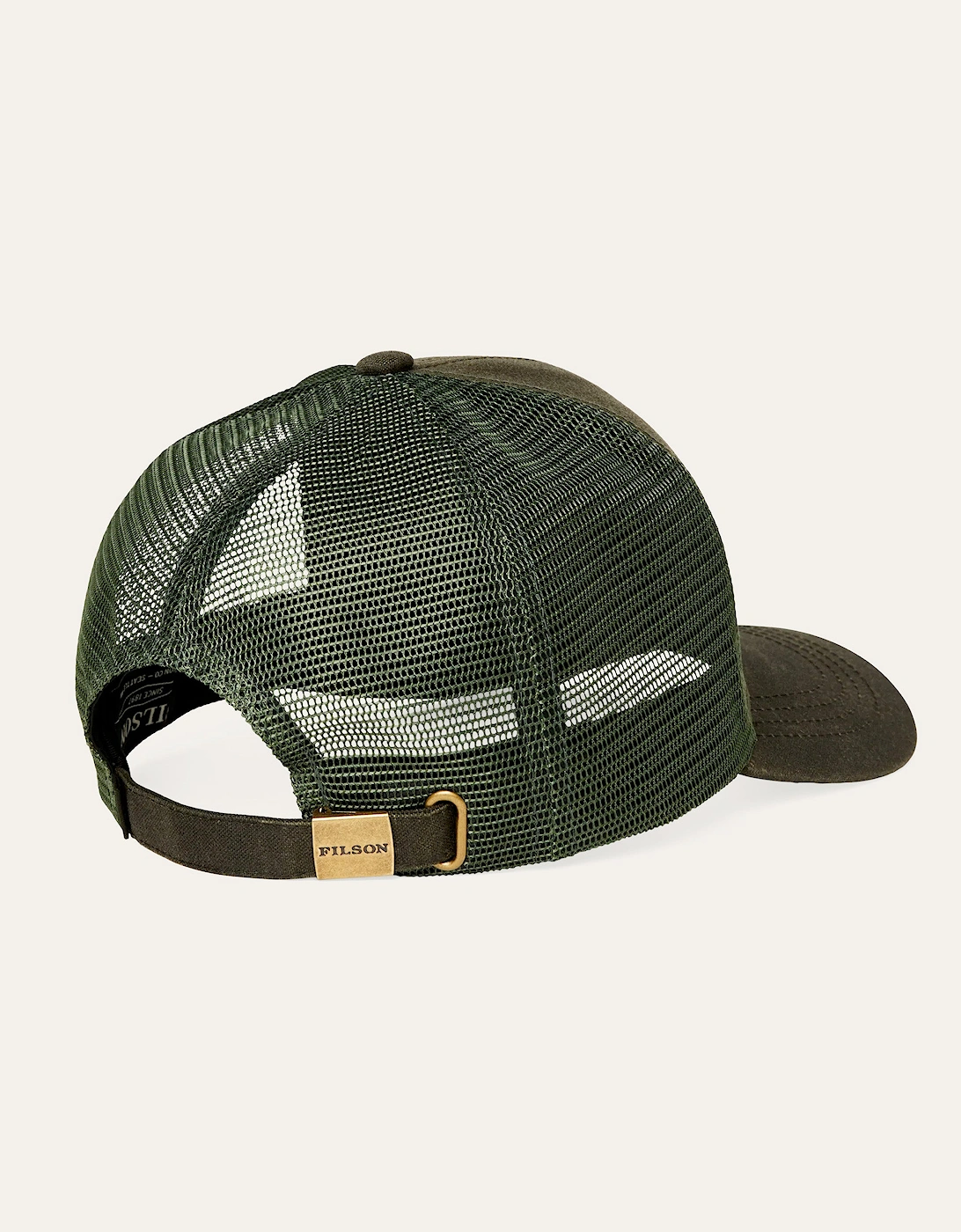 Filson Waxed Logger Mesh Cap