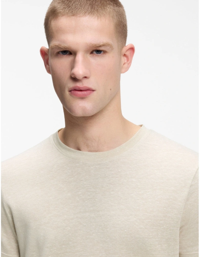 BOSS Black H Thompson 235 T-Shirt 286 Open Beige