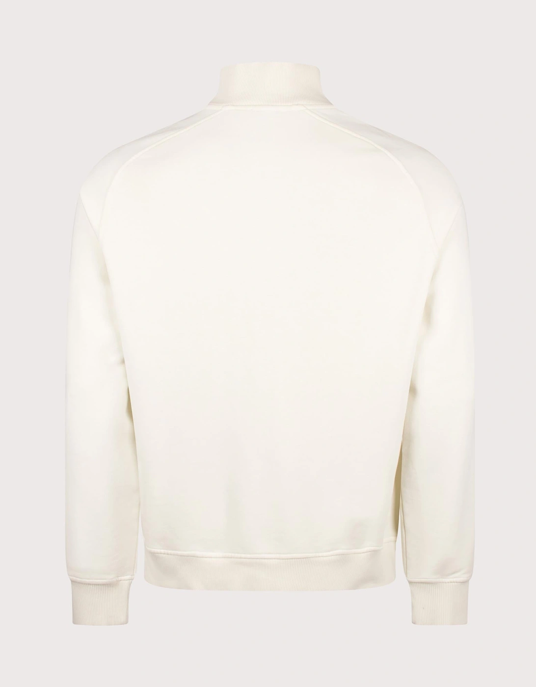 Relaxed Fit Boston Logo Quarter Zip Sweatshirt