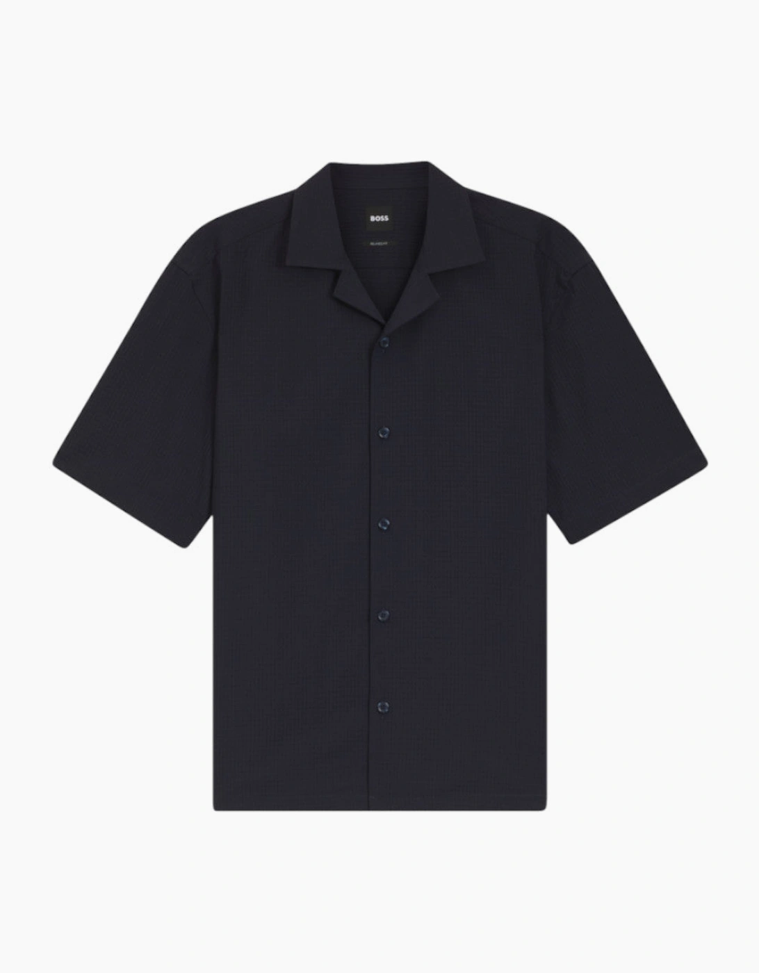 BOSS Black P LARS CAMP 262 Shirt 404 Dk Blue