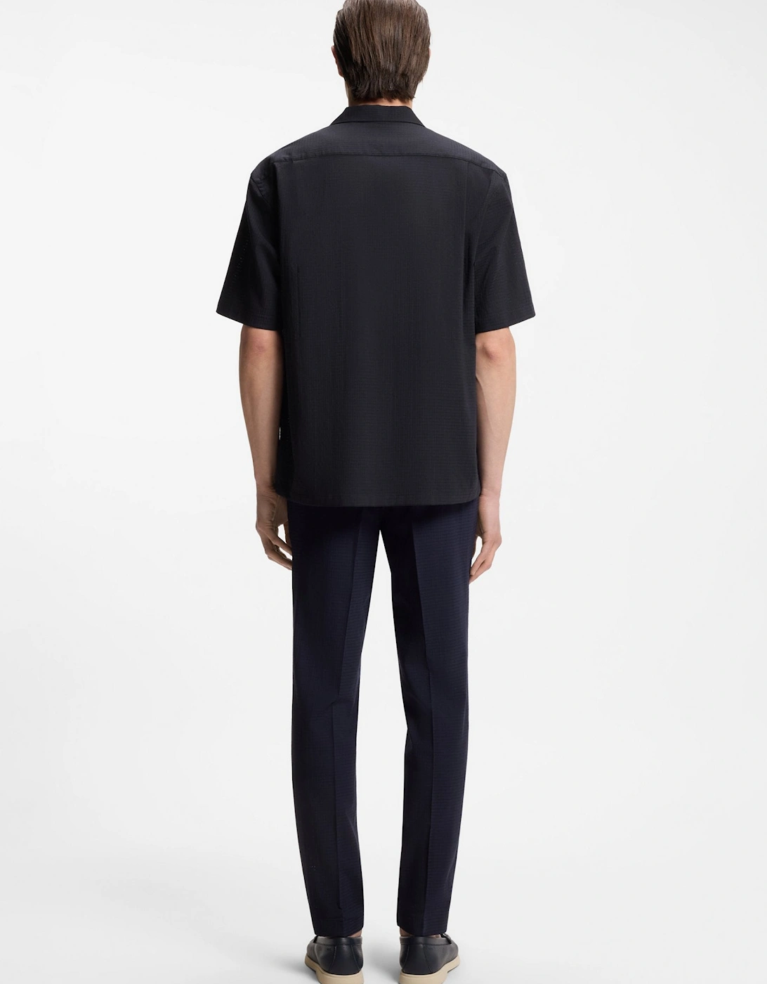 BOSS Black P LARS CAMP 262 Shirt 404 Dk Blue